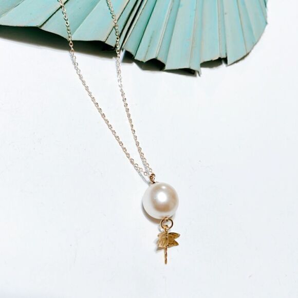 Pearl drop necklace R1 - Picture 2 of 3